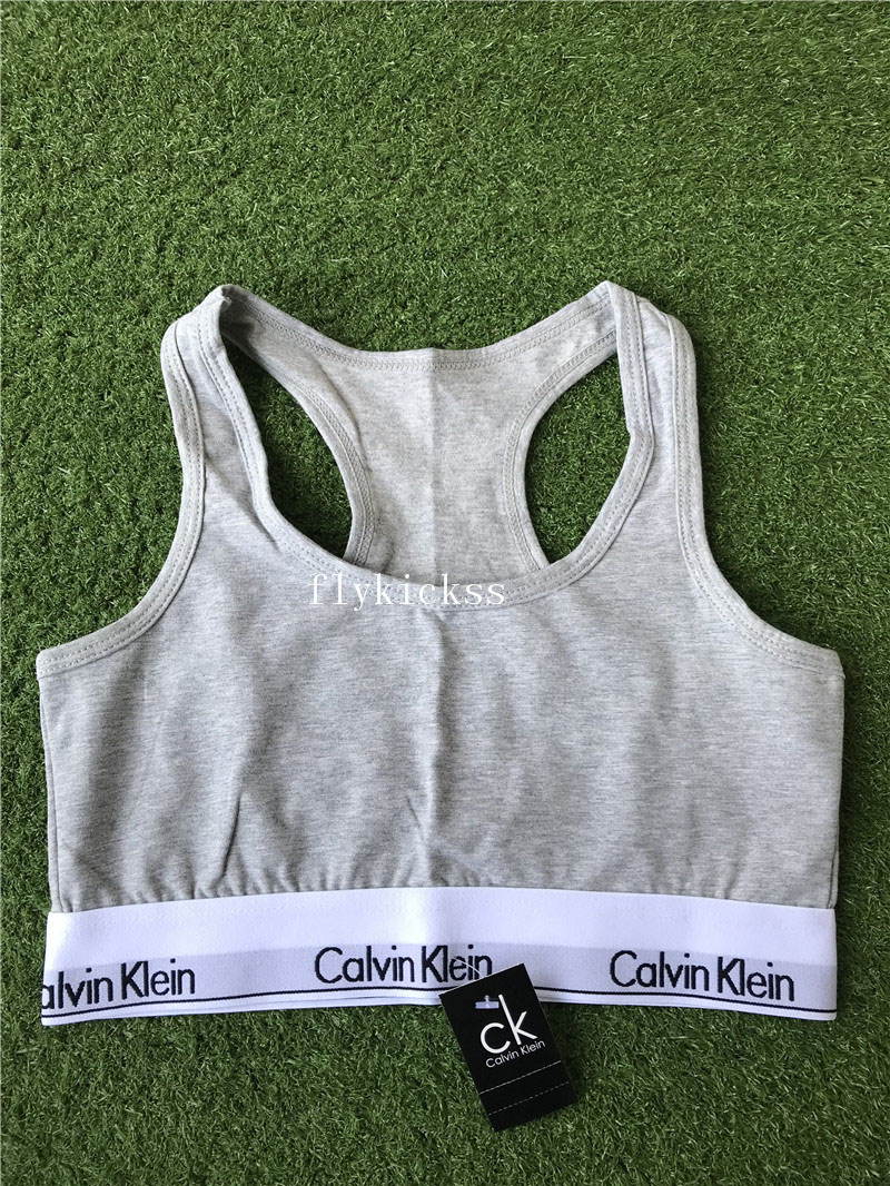 Calvin Klein Sports Comfort Bra Y-strap Grey Set